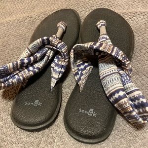 Sanuk Women's Yoga Sling 2 Multi Strap Flip Flops/Sandals, Lightweight
